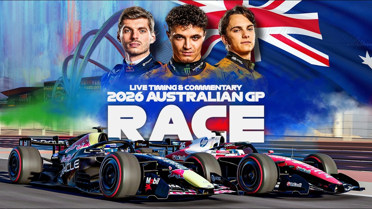 LIVE | F1 - 2026 Australian GP | Race | Timing & Commentary | Simulation Footage