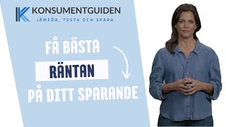Sparkonto – Så får du bästa räntan för dina besparingar!