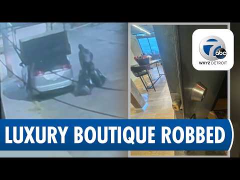 Detroit Luxury Boutique Loses $500K+ In Overnight Break-In