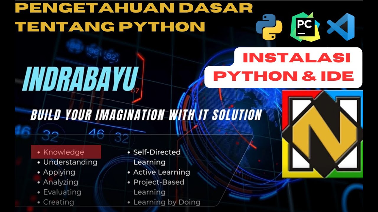 Episode 2: Cara Instalasi Python dan IDE (VS Code dan PyCharm) - YouTube