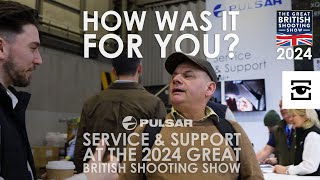 The British Shooting Show 2024: What customers really think of owning a Pulsar service & support