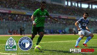 GOR MAHIA VS PYRAMIDS FC CAF CHAMPIONS LEAGUE QUALIFIERS SEASON 2026/27 | PES 2019 GAMEPLAY HD PC screenshot 3