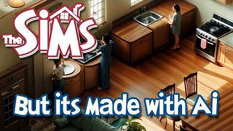 I converted The Sims 1 opening with AI, and Here