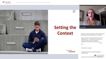 Engaging teens? Not all about technology... (Teaching from Home webinar series)