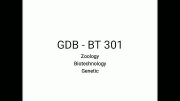 GDB Solution BT-301 || Virtual University