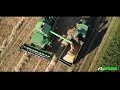 Combining wheat with AJ Heywood and Sons - Watch in 4K
