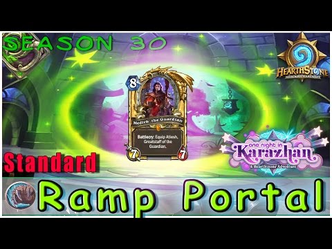 Hearthstone | Ramp Portal Medivh Druid Deck | STANDARD | Karazhan Moonglade