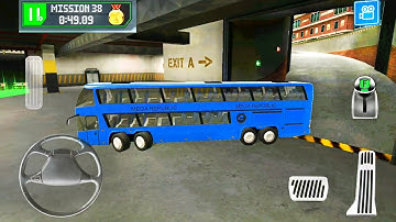 Luxury Coach Bus Driving On Bus Station - Android Gameplay FHD