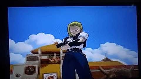 Dragon Ball Z Budokai 2(Gamecube)-Android 18 Mirror Match