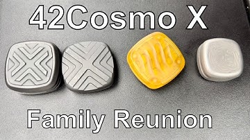 42Cosmo X Family Reunion and Review #slider #edc #fidget #spinner