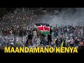 PROTESTS IN KENYA HAVE BEGUN