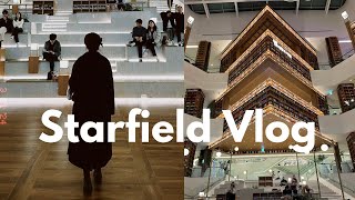 new Starfield mall in Suwon, South Korea .•* #korea #vlog