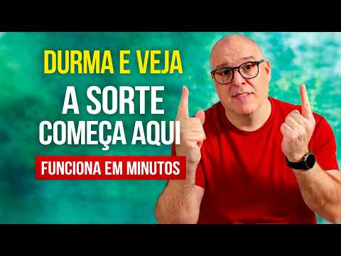 ISTO ATIVA SUA SORTE EM MINUTOS — AFIRMAÇÕES PARA OUVIR DORMINDO
