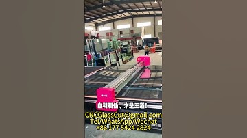 CNC 3 in 1 glass loading and cutting machine high precision glass cutting price in Italy Mexico