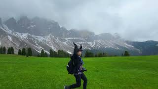 Hiking The Adolph Munkel Trail In The Dolomites, Italy