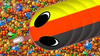 WormsZone.io Biggest Slither Snake 1,000,000+ Score World Record Top 01 Epic Worms Zoneio Gameplay