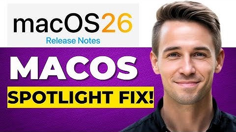 Spotlight-zoekopdracht oplossen werkt niet op MacBook in macOS Tahoe | Zorg ervoor dat u geen gev...