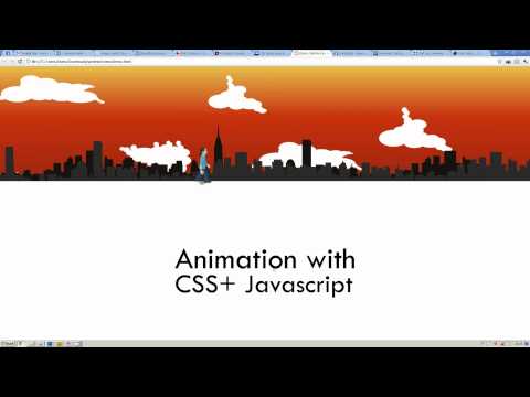 Animation in css and javascript