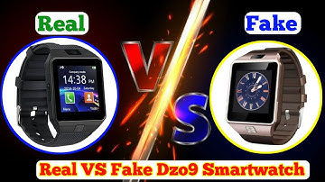 Real Vs Fake Dz09 Smartwatch | Dzo9 Real Vs Fake #smartwatchclub #realfake #dz09smartwatch