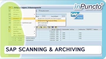 SAP scanning and archiving with biz² Scanner