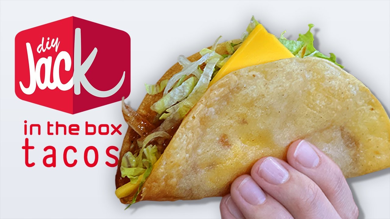 Most ACCURATE Jack In The Box Tacos RECIPE IN THE WORLD | HellthyJunkFood