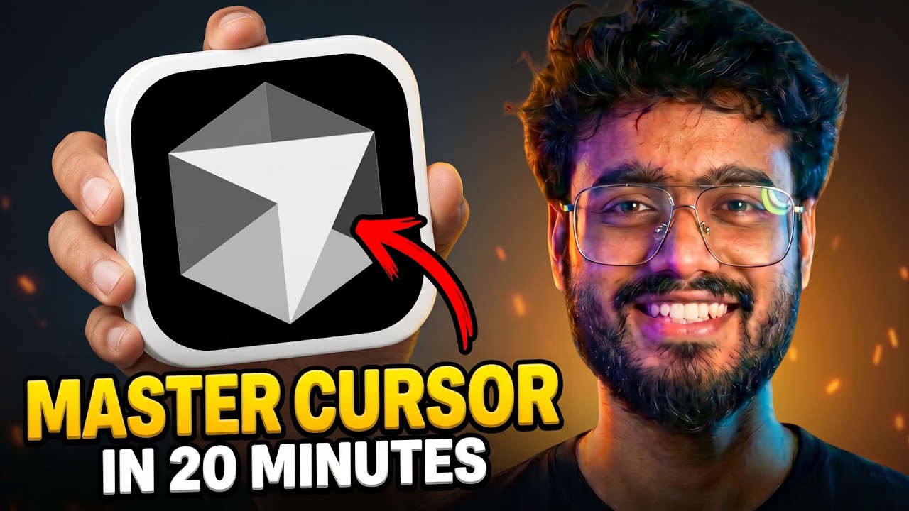Complete Cursor AI Tutorial (2026) - Learn by Building a Full Stack App 🔥
