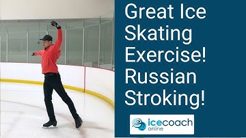 Break Down of Awesome Ice Skating Warm up Exercise Used by Beginners and Pro