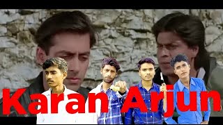 Karan Arjun  (1995)  Salman Khan Sharukh khan kie  dialogue video #viralvideo #trending