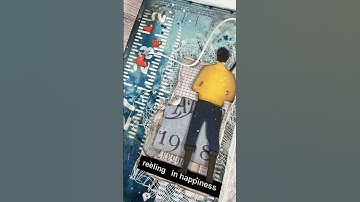 Distress stain sprays | art journal inspiration #artjournal