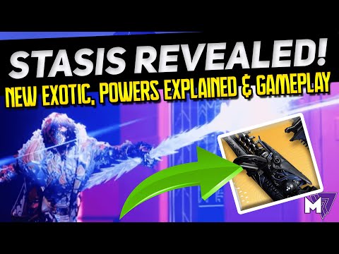 STASIS Gameplay Powers Breakdown! | Everything you missed Destiny 2: Beyond Light Stasis Trailer
