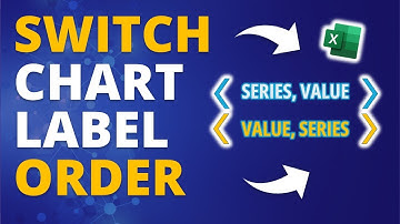 How to Switch Order of Series and Value in a Line Chart Label! 💥 [EXCEL TIPS!📊]