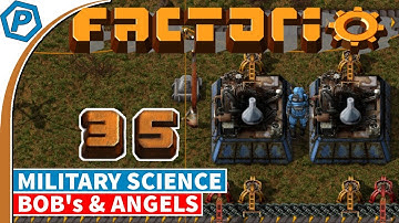 Factorio 0.16.x | Military Science time | Bob
