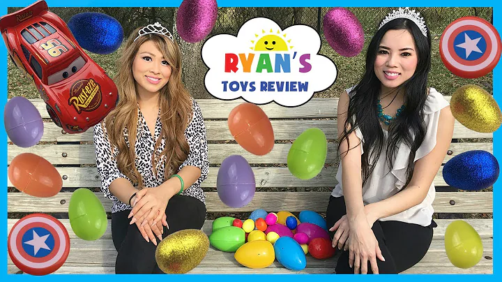 Easter Eggs Surprise Hunt Playtime at the Park with Disney Cars