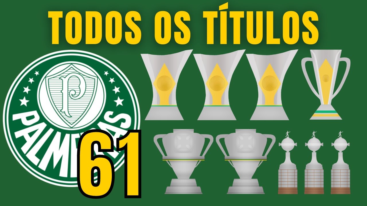 Galeria de Títulos – Palmeiras