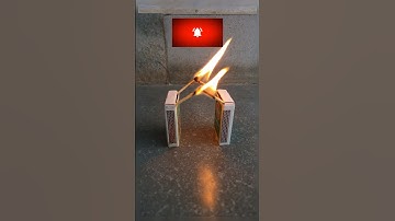 Matchstick Experiment 😱|| Easy Matchstick Tricks 🔥#experiment #science #shorts