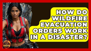 How Do Wildfire Evacuation Orders Work In A Disaster? - Man vs. Disaster