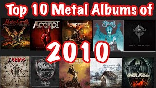 Top 10 Metal Albums of 2010 #top10albums #2010