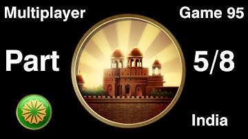Civilization 5 Multiplayer 95: India [5/8] ( BNW 6 Player Free For All) Gameplay/Commentary
