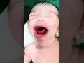 Newborn baby with first crying❤️#babycare