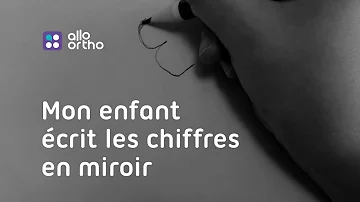 Comment corriger un enfant qui ecrit en miroir ?