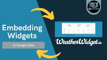 🌦️📅 How to Embed WeatherWidget.io & Google Calendar in Google Sites | Easy Tutorial! 🚀