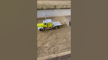 RC tractor pulling with some custom modified Big Rigs