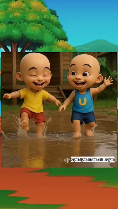 upin ipin main air hujan #3d #upinipin #3danimation #upinipinterbaru #cartoon #hujan #airhujan