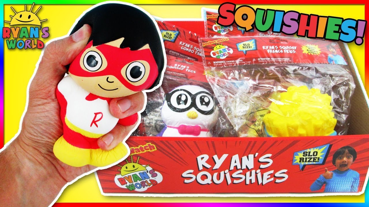 ryan world toys squishy