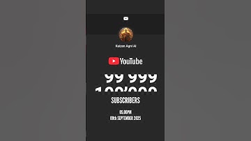 Kaizen Agni crosses 100,000 Subscribers on YouTube