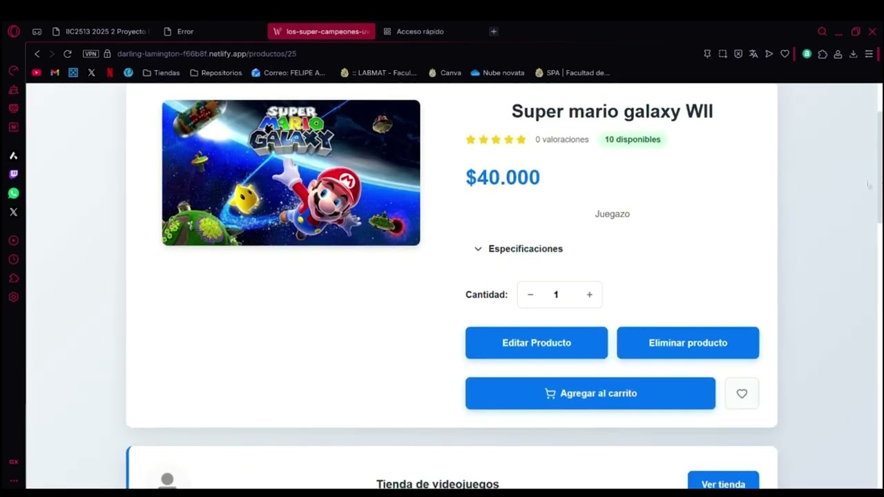 Wamart - Proyecto web