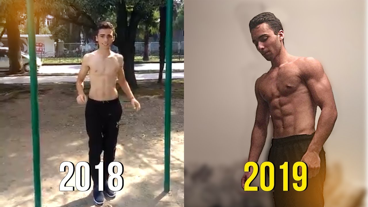 1 year workingout no diet