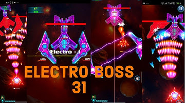Alien Shooter All Bosses | Boss 31 Electro | Galaxy Attack Shooting Game | @Newapachegamers