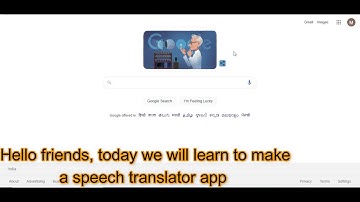 How to make a Speech Translator App/ Code.org/App lab/ link in description.