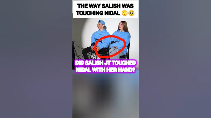 The WAY Salish Matter was TOUCHING Nidal Wonder?😳#nalish #shorts #trending #viral #funny #shortvideo
